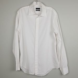 ZARA MAN | Sz XL | White Dress/Button Down Shirt